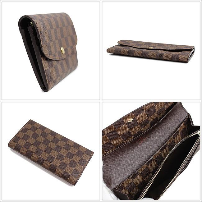 ルイヴィトン LOUIS VUITTON ポルトフォイユ・エミリー 長財布 ダミエ N63019