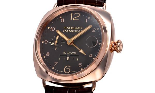 パネライ ラジオミール １０デイズＧＭＴ 世界限定250本 PAM00497