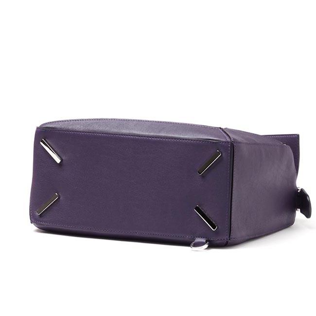 ロエベ/LOEWEハンドバッグ (2WAY仕様) PUZZLE SMALL CLASSIC CALF VIOLET パープル系 32230 k74 6120 レディース