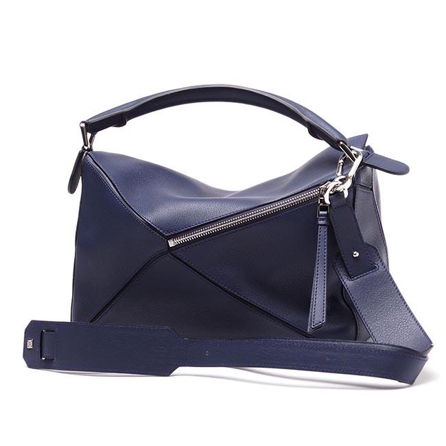 ロエベ/LOEWE  ハンドバッグ(2WAY仕様) PUZZLE SMALL CLASSIC CALF MARINE ブルー系 32230 k74 5510 レディース
