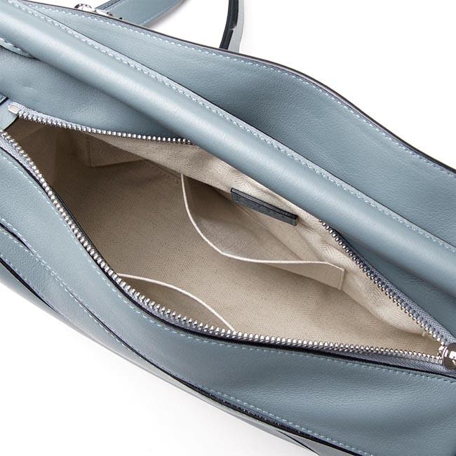 ロエベ LOEWE ハンドバッグ(2WAY仕様) PUZZLE SMALL CLASSIC CALF STONE BLUE ブルー系 32230 k74 5900 レディース