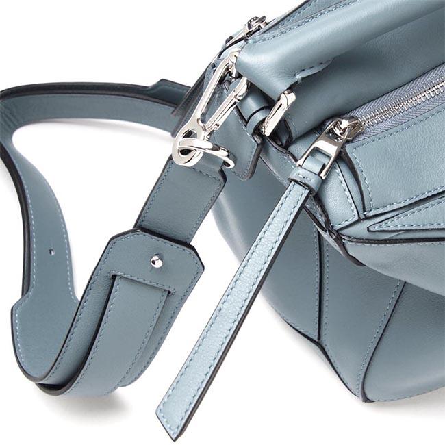 ロエベ LOEWE ハンドバッグ(2WAY仕様) PUZZLE SMALL CLASSIC CALF STONE BLUE ブルー系 32230 k74 5900 レディース