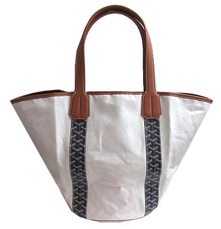  GOYARD ゴヤール マーカージュ トート バッグ ネイビー 紺 キャンバス リバーシブル ショッパー・リボンのラッピング G2020625
