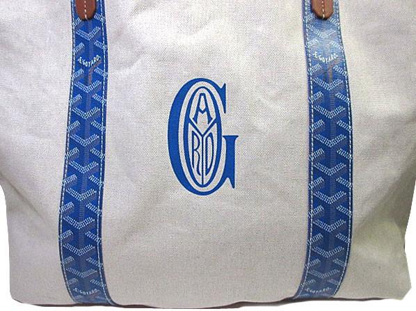 GOYARD  ゴヤール サンルイ ペルテュイ PERTUIS GM トートバッグ ブルーシエル ショッパー・リボンのラッピング G2020624