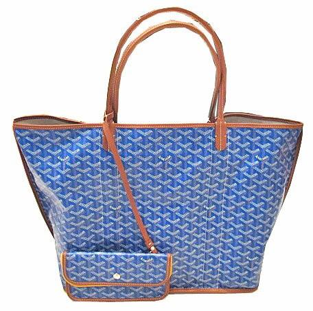 GOYARD  ゴヤール サンルイ ペルテュイ PERTUIS GM トートバッグ ブルーシエル ショッパー・リボンのラッピング G2020624