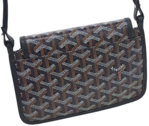 ゴヤールバッグ  GOYARD ショルダーバッグ ポシェット PLUMET PM ブラック  キャッシュレスで G2020645