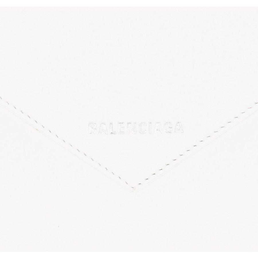 BALENCIAGA バレンシアガ 381226 DLQ0N 9002 ペーパー PAPIER ジップアラウンド 長財布 ホワイト