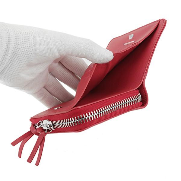 バレンシアガ2つ折り財布 BALENCIAGA 371662 DLQ0N 6525 財布 パピエ  レディース ROUGE(ルージュ) レッド 赤