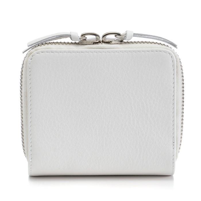 バレンシアガ BALENCIAGA 371662 ミニ財布 ペーパー PAPIER ZA BILLFOLD 二つ折り財布 ホワイト 371662 DLQ0N 9002