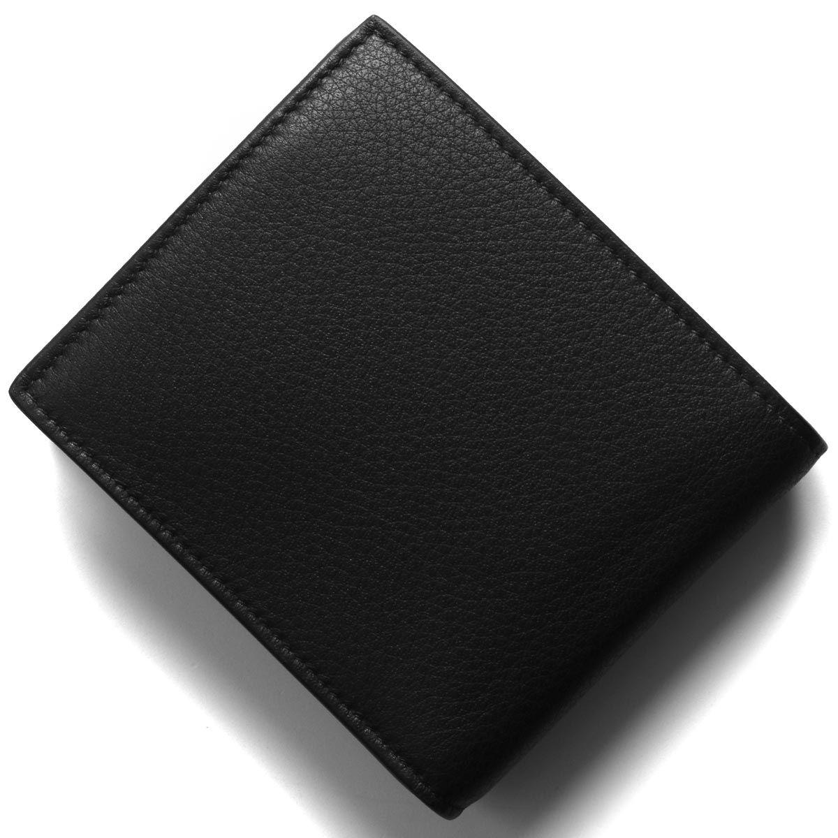 バレンシアガ BALENCIAGA 二つ折り財布 エブリディ/EVERYDAY ブラック 487435 DLQHN 1060 メンズ レディース