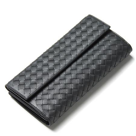 ボッテガ ヴェネタ BOTTEGA VENETA  アルドアーズ ラムスキン 二つ折り長財布 小銭入れ付き 134075 v001n 2015