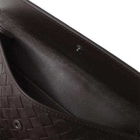 BOTTEGA VENETA(ボッテガヴェネタ) 134075-V001N-2040小銭入れ付長財布　カラーダークブラウン