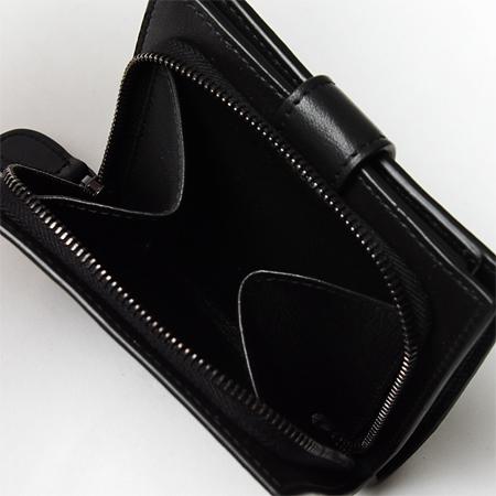 ボッテガヴェネタ二つ折り財布 BOTTEGA VENETA  イントレチャート INTRECCIATO ブラック 121059 V001N 1000 メンズ