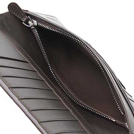 ボッテガヴェネタ BOTTEGA VENETA 二つ折長財布入れ 272541 V4651 2040 カーフスキン ダークブラウン