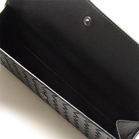 ボッテガヴェネタ BOTTEGA VENETA 長財布 イントレチャート/INTRECCIATO ブラック 134075 V001N 1000 メンズ