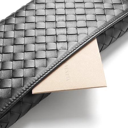 ボッテガヴェネタ長財布 ボッテガ 財布 bottega veneta メンズ レディース ブラック 黒 レザー 本革 ファスナー 小銭入れ 120697-V4651-1000
