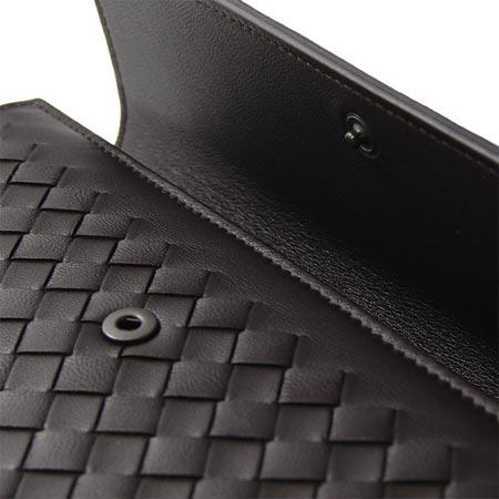 ボッテガヴェネタ長財布 BOTTEGA VENETA  150509-V001N 2040 ダークブラウン 小銭入れ付き