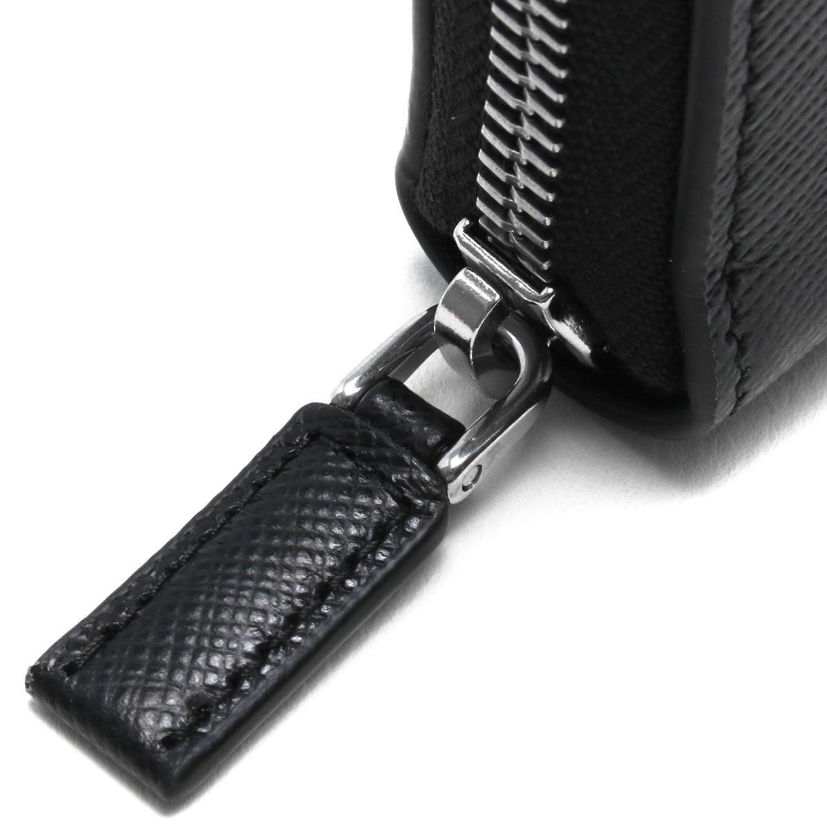 プラダ PRADA 長財布 サフィアーノ/SAFFIANO ブラック 2ML317 2MB8 F0002 メンズ