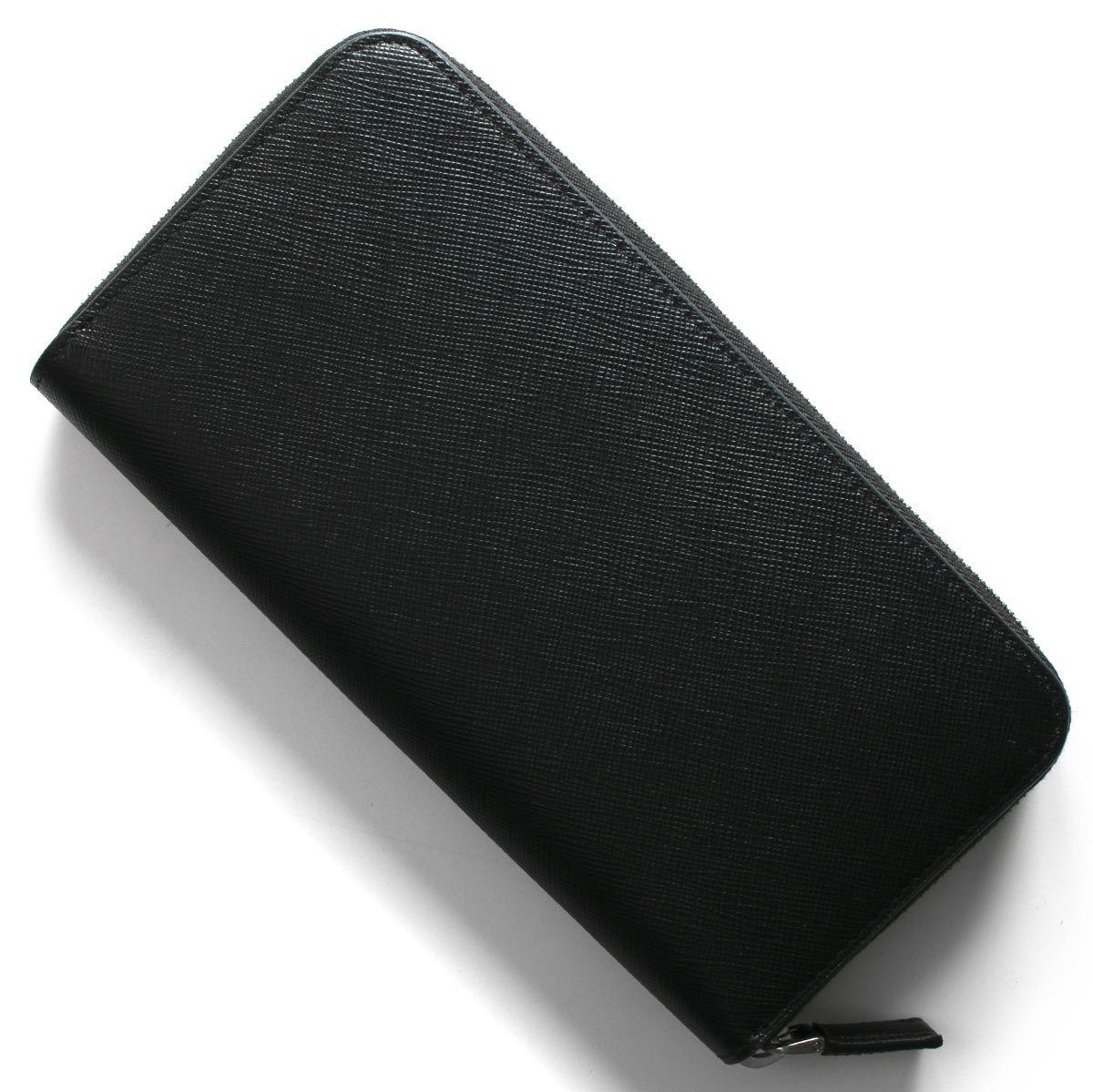 プラダ PRADA 長財布 サフィアーノ/SAFFIANO ブラック 2ML317 2MB8 F0002 メンズ