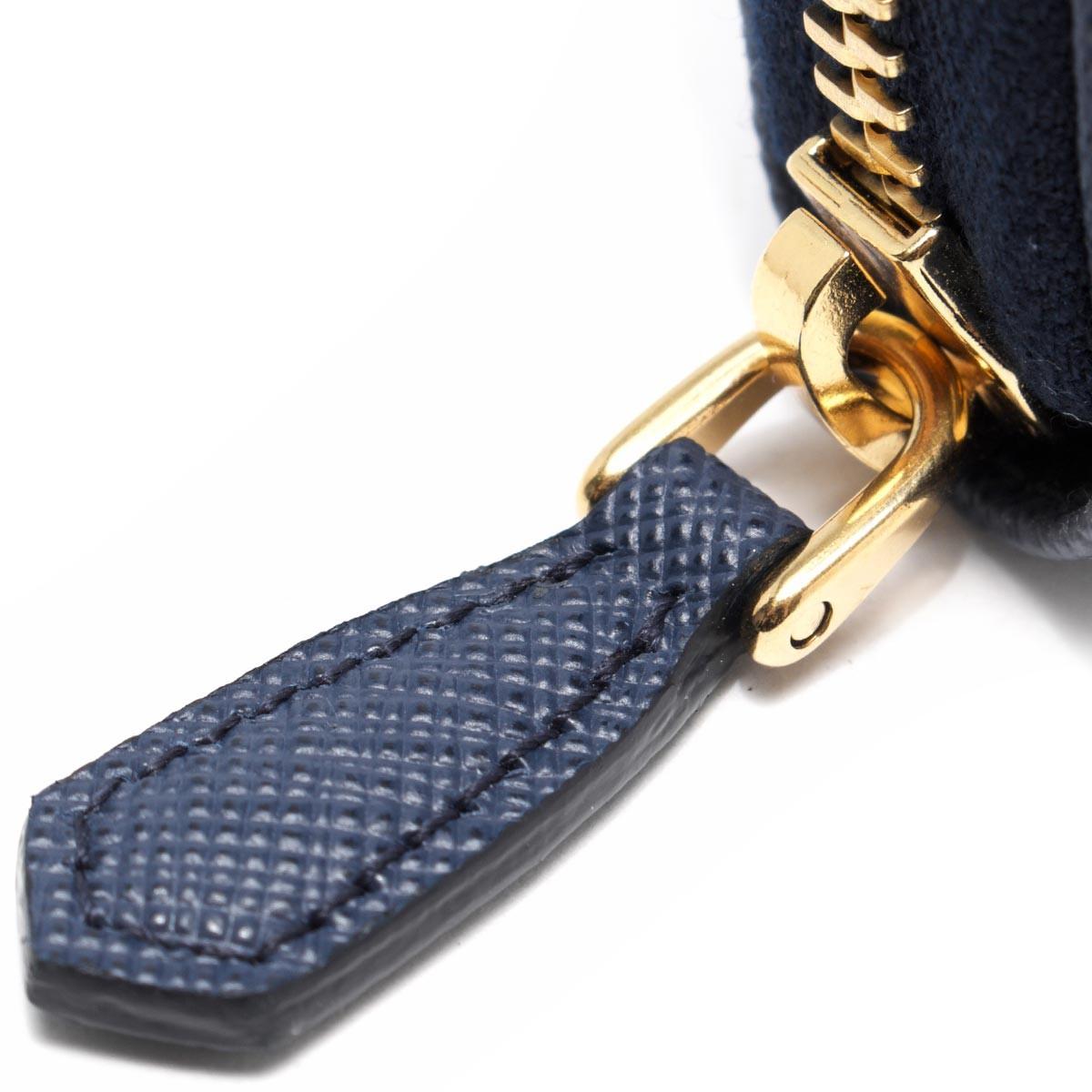 プラダ PRADA 長財布 SAFFIANO FIOCCO ブリエッタブルー 1ML506 ZTM F0016 レディース