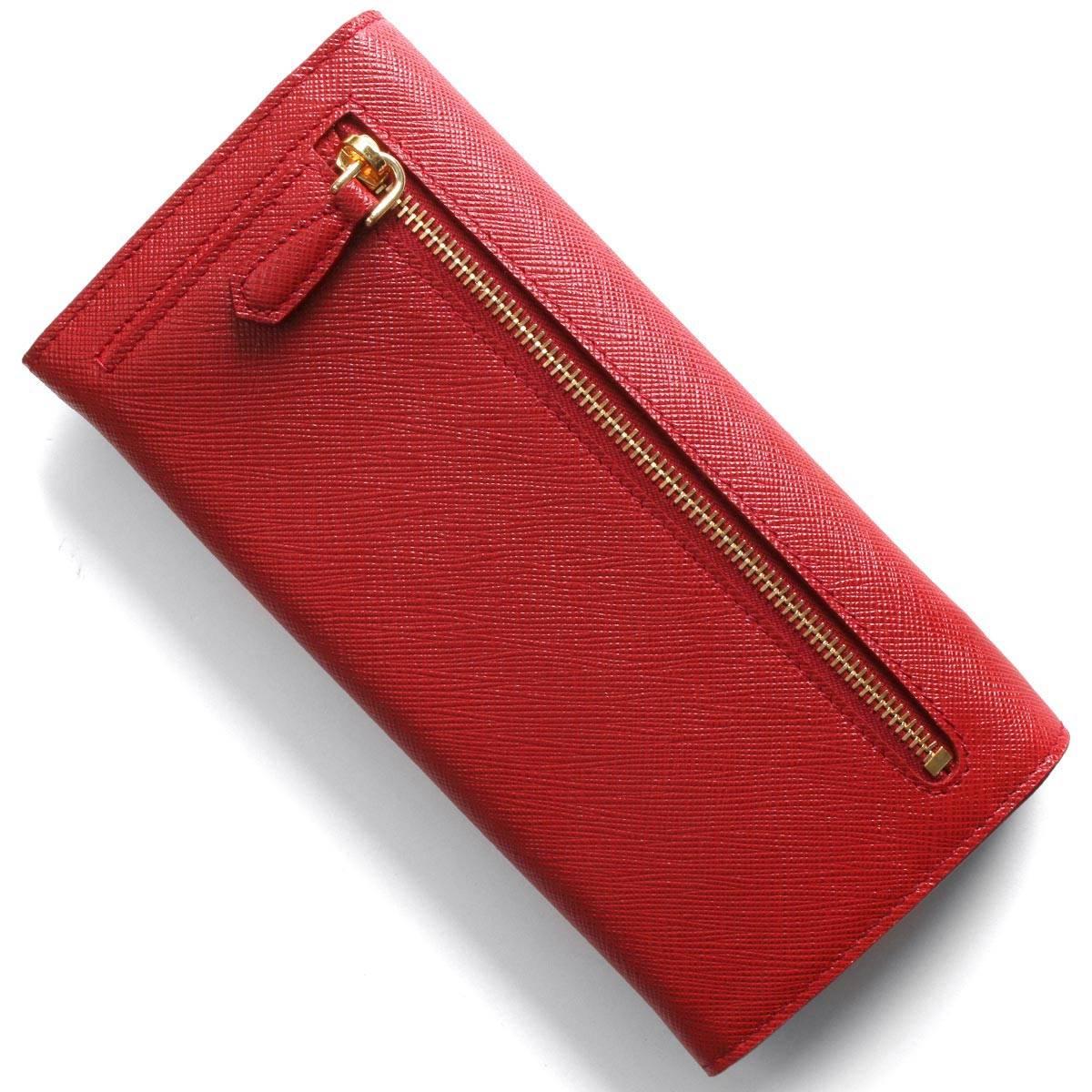 プラダ PRADA 長財布 サフィアーノ/SAFFIANO シャイン/SHINE フォーコレッド 1MH132 2EBW F068Z レディース