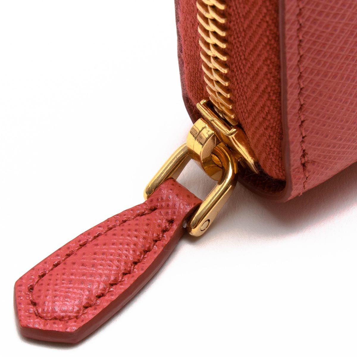 プラダ PRADA 長財布 サフィアーノ/SAFFIANO シャイン/SHINE ペオニアピンク 1ML506 2EBW F0505 レディース