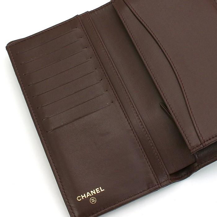 シャネル CHANEL タイムレスクラシック TIMELESS CLASSIC 長財布ファスナー A31509 Y01295 ブラック