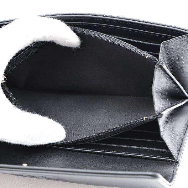 シャネル CHANEL ココマーク 二つ折り ウォレット 長財布 キャビアスキン レディース A50070