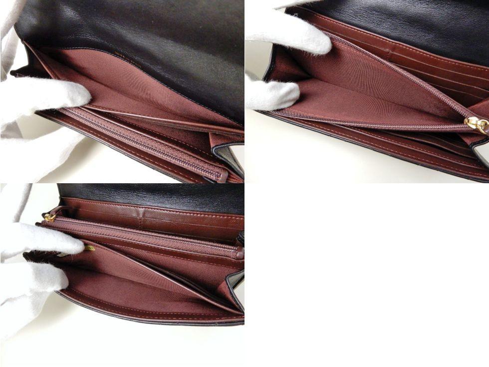 シャネル A50096 ラムスキン ブラックxGD金具 ココマーク 二つ折り長財布