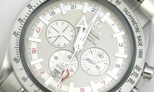 オメガ スピードマスター ブロードアロー コーアクシャルＧＭＴ 3581-30