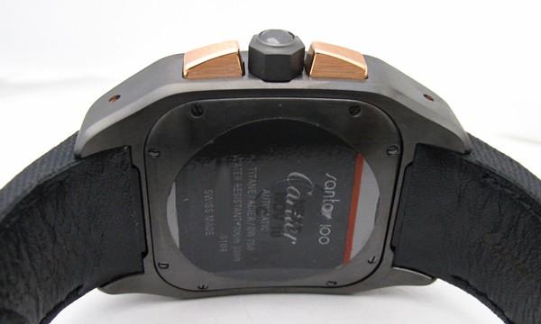 カルティエ  サントス１００ クロノ ＸＬ W2020004