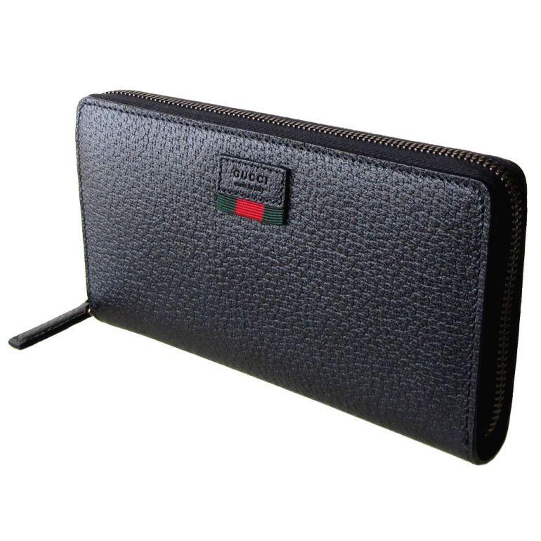 グッチ GUCCI 長財布 ラウンドファスナー AGORA DOLLAR ダラーカーフ ブラック 435298 DJ21T 1060