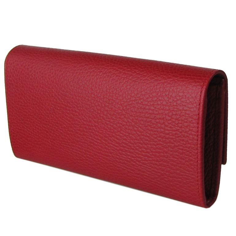 グッチ GUCCI 長財布 レディース プチ マーモント ダブルG ハイビスカスレッド 456116 CAO0G 6433