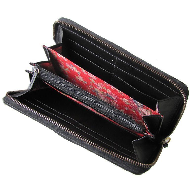 グッチ GUCCI 長財布 ラウンドファスナー キルティングレザー ダブルG ブラック 536450 0YKBT 1060