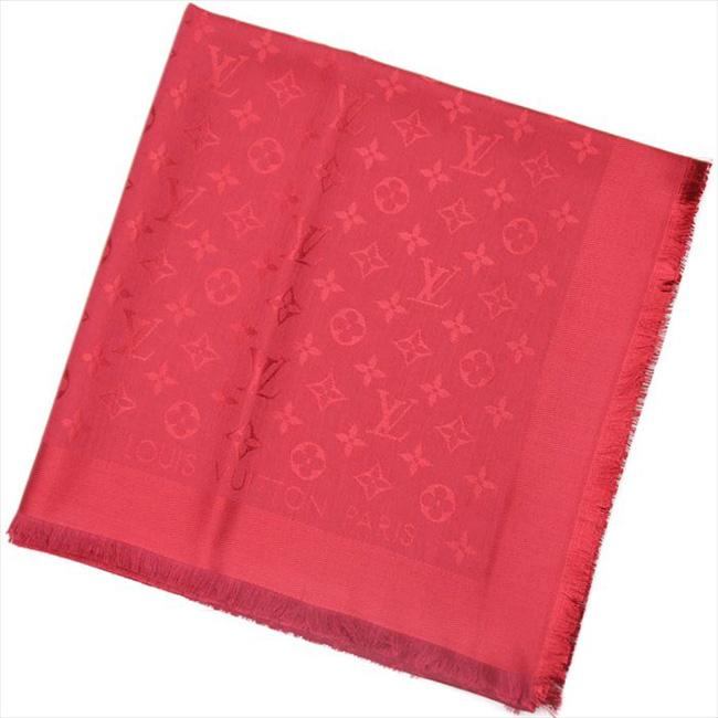 ルイヴィトンショール ​  ストール ショール・モノグラム ポム・ダムール M72237 LOUIS VUITTON 