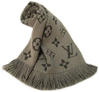 ルイヴィトンマフラー LOUIS VUITTON エシャルプ・ロゴマニア M72242