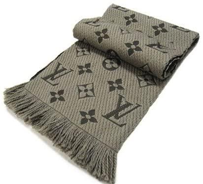 ルイヴィトンマフラー LOUIS VUITTON エシャルプ・ロゴマニア M72242