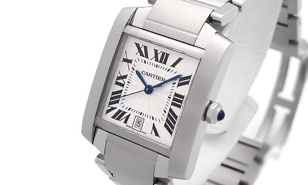 カルティエ  タンクフランセーズ ＬＭ W51002Q3