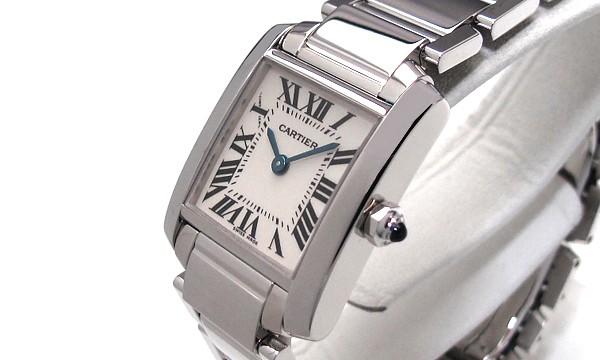カルティエ  タンクフランセーズ ＳＭ W50012S3