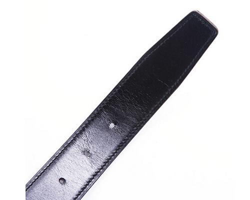 エルメス ベルト HERMES エルメス レザーベルト メンズ　レザーシルバーバックル he-be-6815