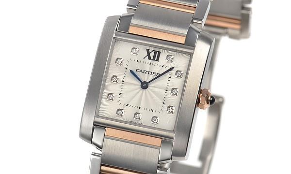 カルティエ タンクフランセーズ ＭＭ WE110005