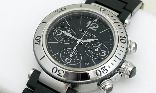 カルティエ パシャ シータイマー クロノ  W31088U2