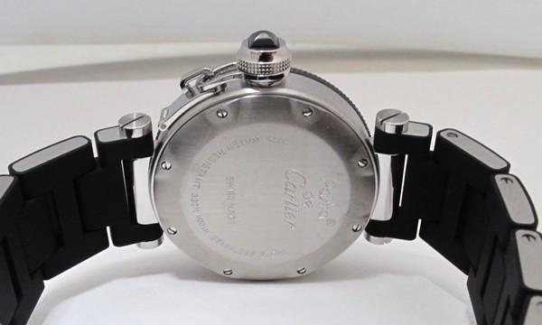 カルティエ パシャ シータイマー クロノ W31089M7