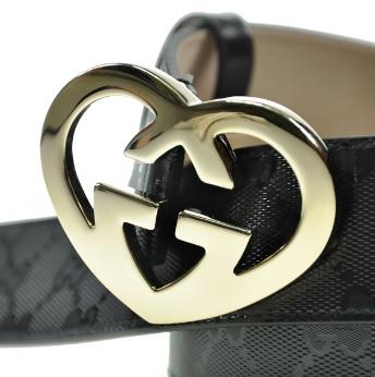 グッチ GUCCI 245856-FU49G-1000 ユニセックスベルト ブラウングッチシマレザー