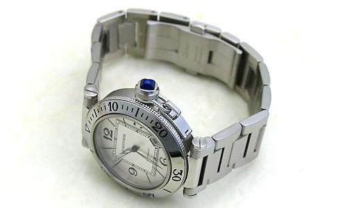 カルティエ  パシャ シータイマー W31080M7