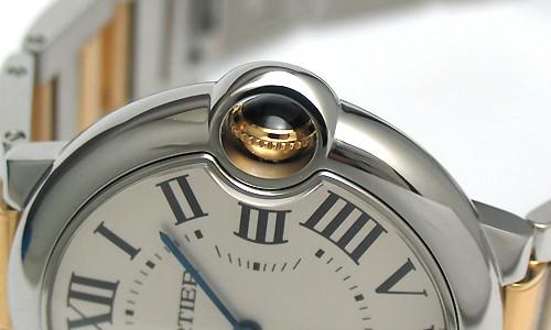 カルティエ バロンブルー ３６ｍｍ  W69008Z3