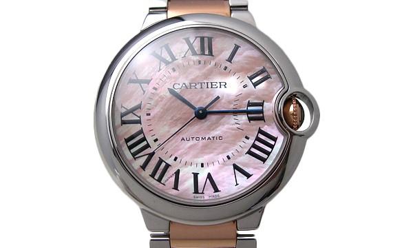カルティエ バロンブルー ３６ｍｍ W6920033