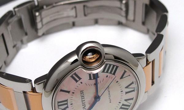 カルティエ バロンブルー ３６ｍｍ W6920033