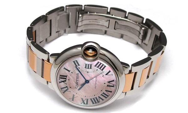 カルティエ バロンブルー ３６ｍｍ W6920033