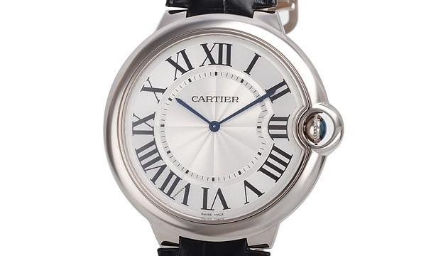 カルティエ エクストラフラット バロンブルー ４６ｍｍ W6920055